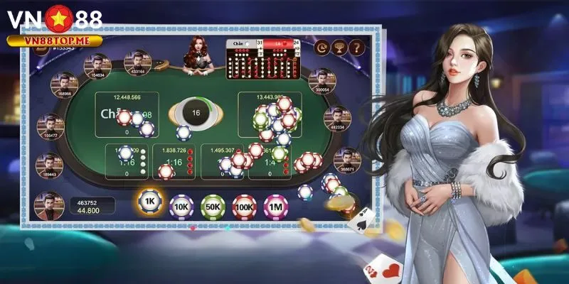 Game bài xóc đĩa online được nhiều thành viên VN88 yêu thích